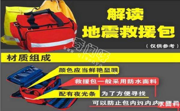 地震來了怎么辦？這些急救物品必不可少 防震避震常識