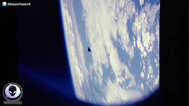 UFO 飛走后留下地球沒(méi)有的『外星物體』！