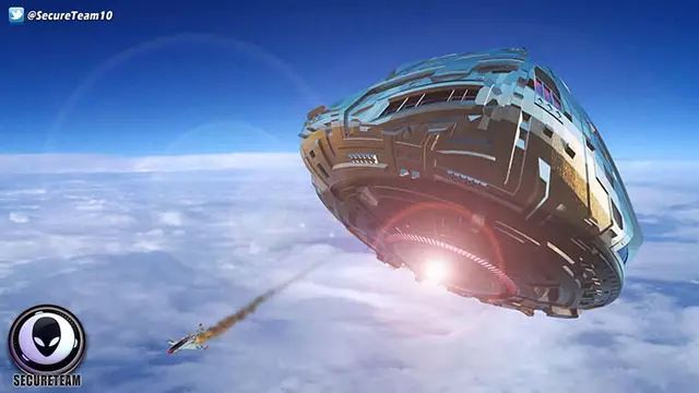 UFO 飛走后留下地球沒(méi)有的『外星物體』！