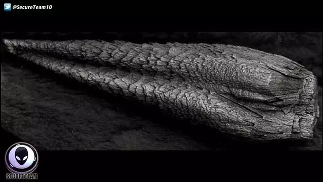 UFO 飛走后留下地球沒(méi)有的『外星物體』！