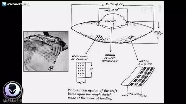 UFO 飛走后留下地球沒(méi)有的『外星物體』！
