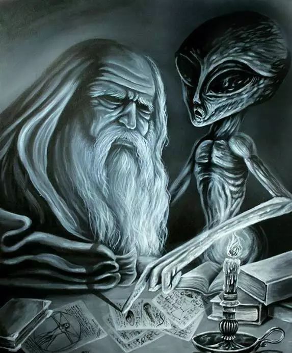 達芬奇密碼被破解,蒙娜麗莎隱藏外星人畫像?