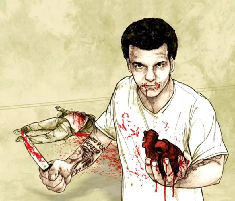 行走的“死亡筆記本”：惡男殺70人全是壞人，闖監(jiān)獄殺父吃心