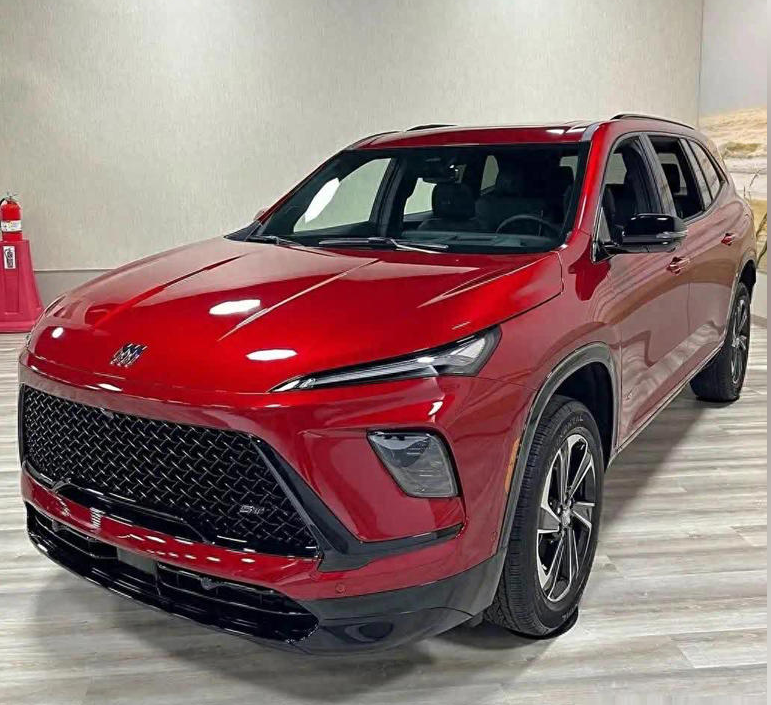 2024款別克昂科雷曝光，氣場全開，尺寸超越大眾途昂